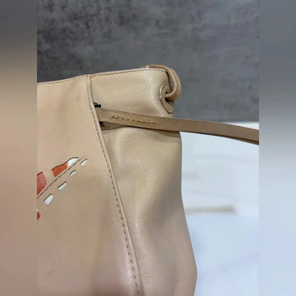 Marc & Marc by Sharif Tan and Floral Shoulder Strap Handbag Purse Tote Bag - Picture 7 of 16